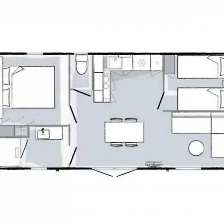Mobilhome 4 Etoiles - Parc Aquatique - Eeideb * Sérignan