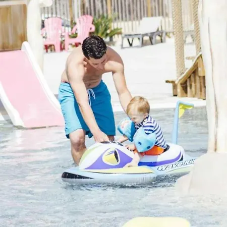 캠프장 Mobilhome 4 Etoiles - Parc Aquatique - Eeideb *